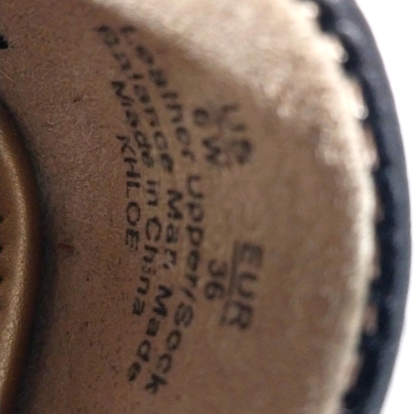 Sam Edelman Black and Tan Espadrilles Size 6W - Picture 5 of 7